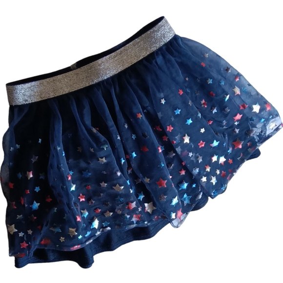 NWOT| Star Spangled Tulle Skirt ⭐ 4T - Picture 4 of 16